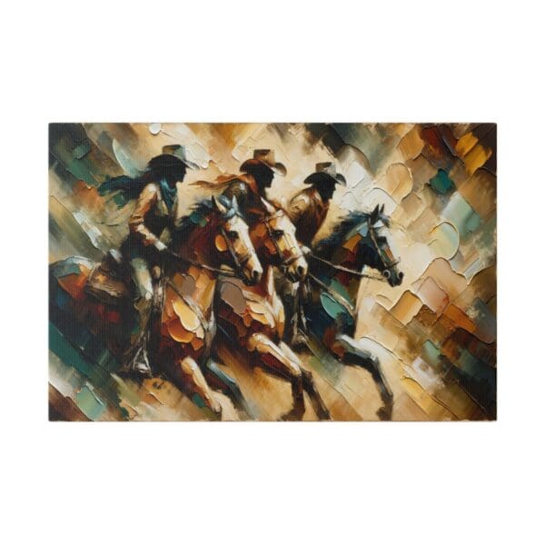 60501 - Three Ride - Canvas, Stretched Ready to Hang! - Image 4