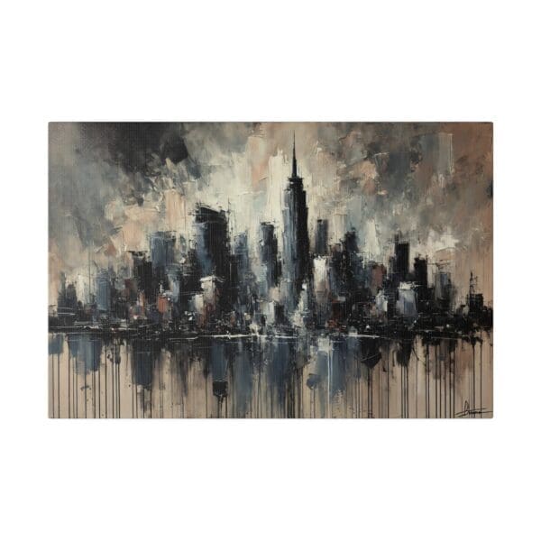 70210 - New York Abstract - Canvas, Stretched Ready to Hang! - Image 4