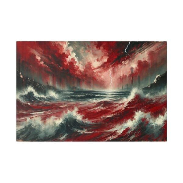 50935 - Red Storm - Canvas, Stretched Ready to Hang! - Image 4