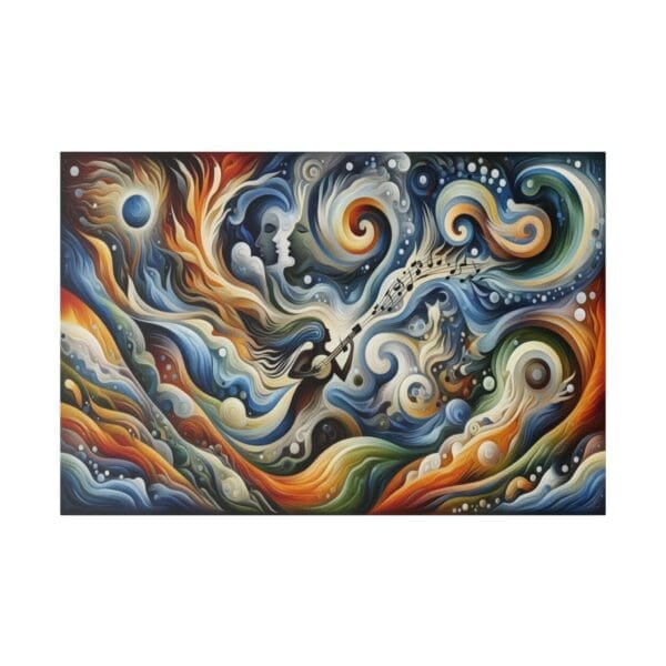50946 - Music World Player II - Canvas, Stretched Ready to Hang! - Image 2