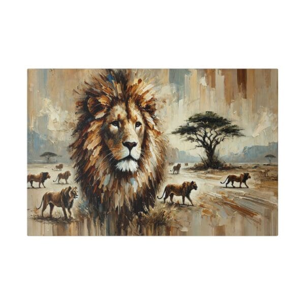 60401 - Lion Pride II - Canvas, Stretched Ready to Hang! - Image 4