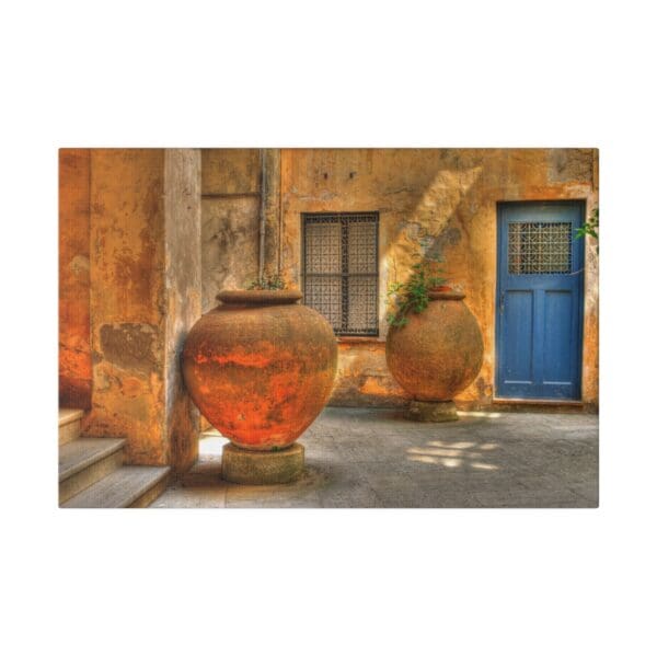 10295 - Blue Door Road - Canvas, Stretched Ready to Hang! - Image 4