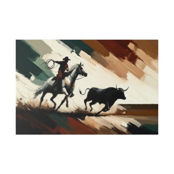 60538 - On Your Horse - Canvas, Stretched Ready to Hang! - Image 2