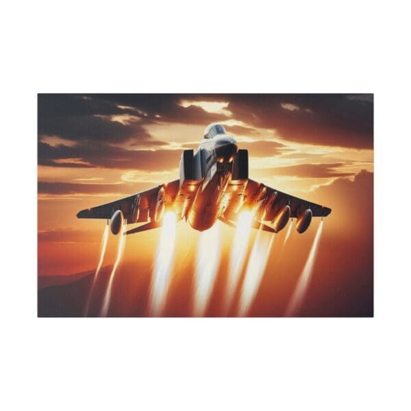 60911 - Afterburner At You - Canvas, Stretched Ready to Hang! - Image 5