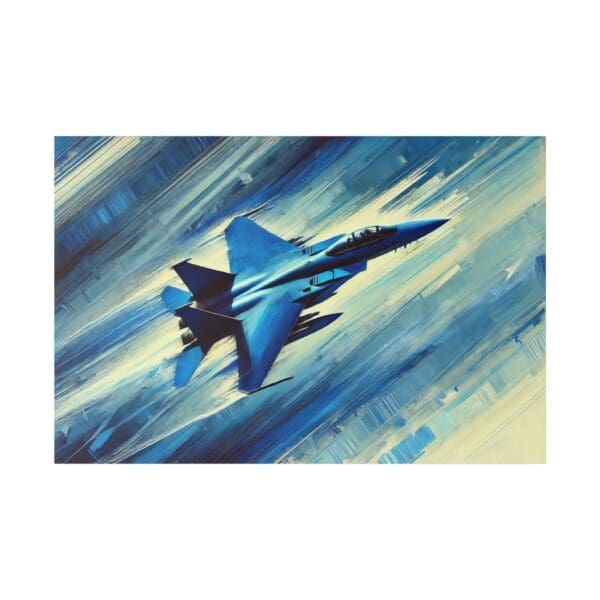 60932 - F-15 Blue Darter - Canvas, Stretched Ready to Hang! - Image 4