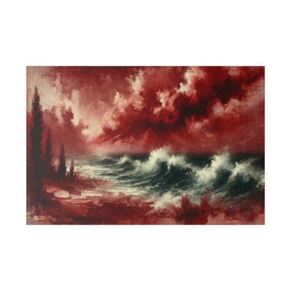 50936 - Red Storm II - Canvas, Stretched Ready to Hang! - Image 3