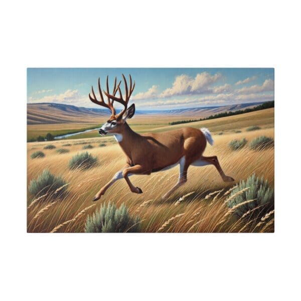 70507 - Running Deer II - Canvas, Stretched Ready to Hang! - Image 4