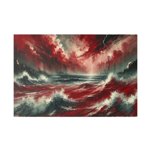 50935 - Red Storm - Canvas, Stretched Ready to Hang! - Image 2