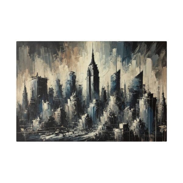 70211 - New York Abstract II - Canvas, Stretched Ready to Hang! - Image 4