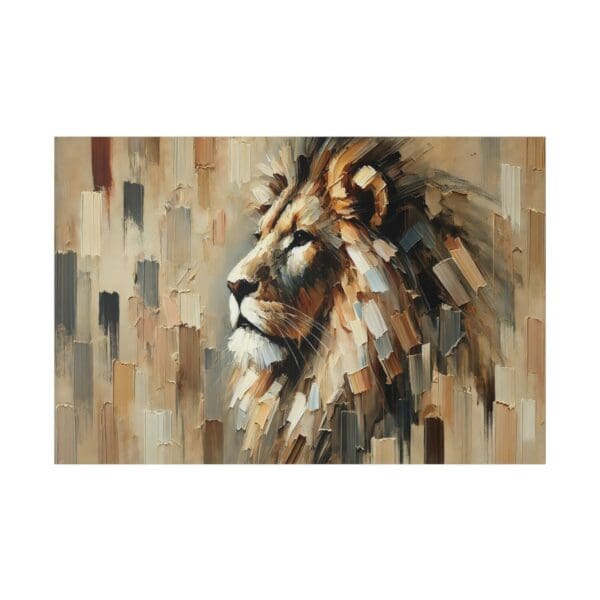60404 - Lion King Profile - Canvas, Stretched Ready to Hang! - Image 2