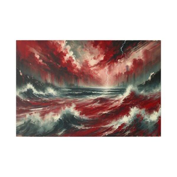 50935 - Red Storm - Canvas, Stretched Ready to Hang! - Image 5