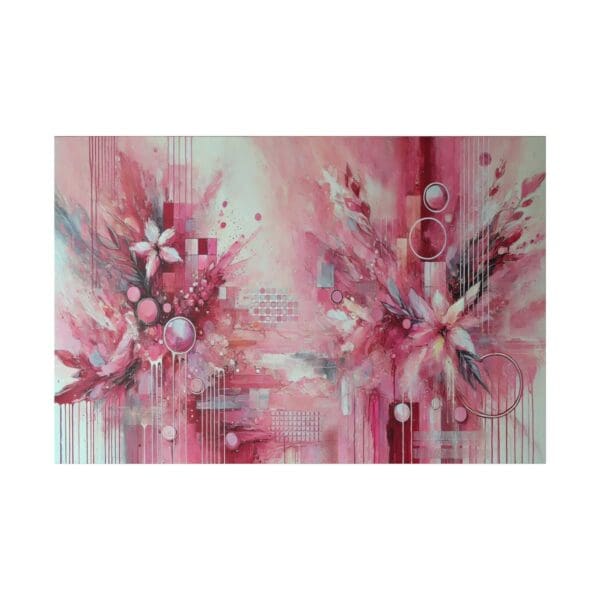 50921 - Pink Flower Blast - Canvas, Stretched Ready to Hang! - Image 3