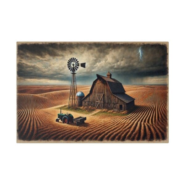 70007 - Old Barn Storm II - Canvas, Stretched Ready to Hang! - Image 4