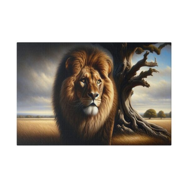 60412 - Lion Up Close II - Canvas, Stretched Ready to Hang! - Image 4