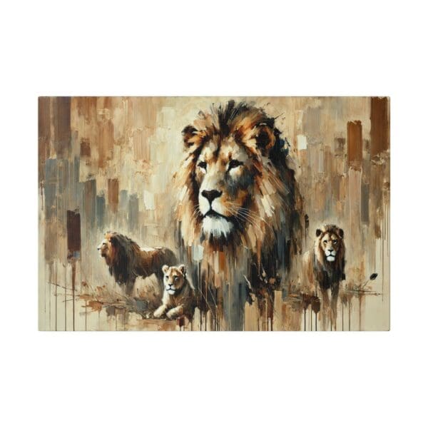 60400 - Lion Pride - Canvas, Stretched Ready to Hang! - Image 4