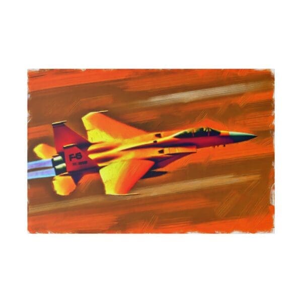 60931 - F-15 Speed Burst - Canvas, Stretched Ready to Hang! - Image 2