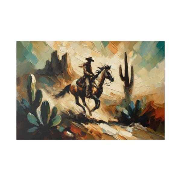 60543 - Bounty Hunter - Canvas, Stretched Ready to Hang! - Image 3