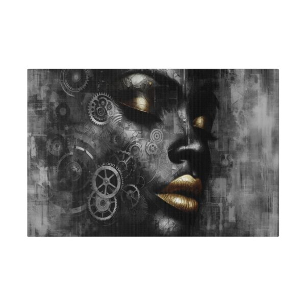 70434 - Mechanical Gold - Canvas, Stretched Ready to Hang! - Image 5