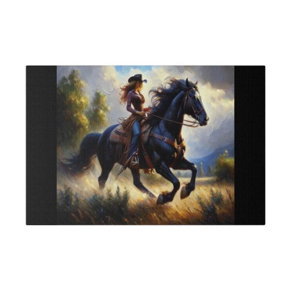 60555 - She Can Ride - Canvas, Stretched Ready to Hang! - Image 4