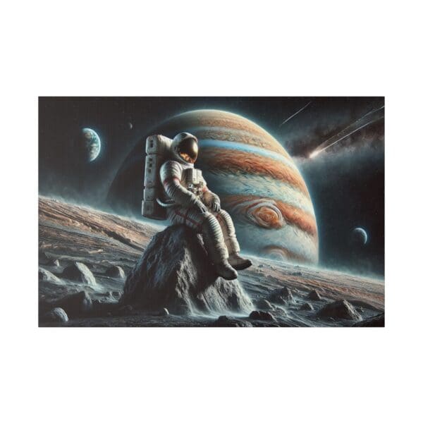 60815 - Moon Slope Man - Canvas, Stretched Ready to Hang! - Image 2