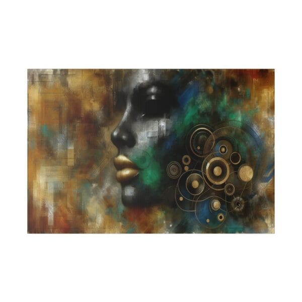 70414 - Mechanical Gold - Canvas, Stretched Ready to Hang! - Image 2
