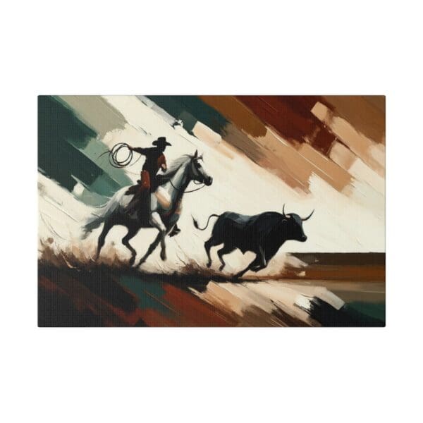 60538 - On Your Horse - Canvas, Stretched Ready to Hang! - Image 4