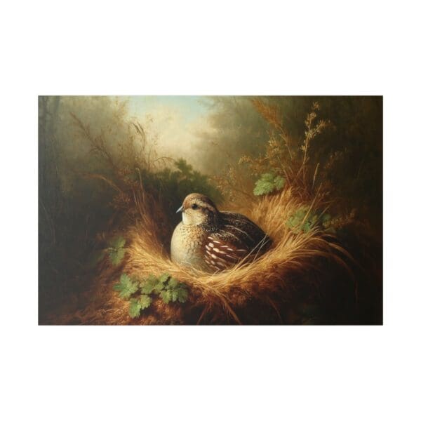 60711 - Quail Nest - Canvas, Stretched Ready to Hang! - Image 3