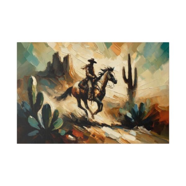60543 - Bounty Hunter - Canvas, Stretched Ready to Hang! - Image 5