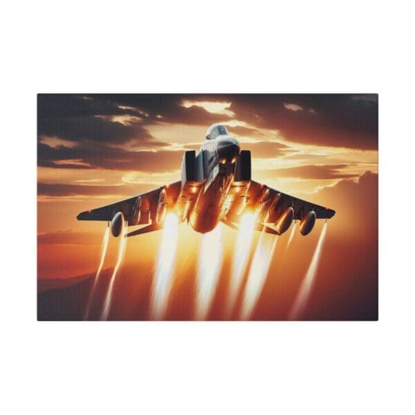 60911 - Afterburner At You - Canvas, Stretched Ready to Hang! - Image 4