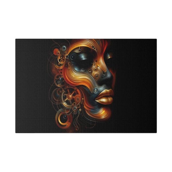 70404 - Dark Orange Seduction II - Canvas, Stretched Ready to Hang! - Image 4