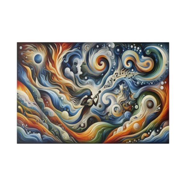 50946 - Music World Player II - Canvas, Stretched Ready to Hang! - Image 4