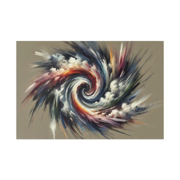 50958 - Hurricane Abstract - Canvas, Stretched Ready to Hang! - Image 2