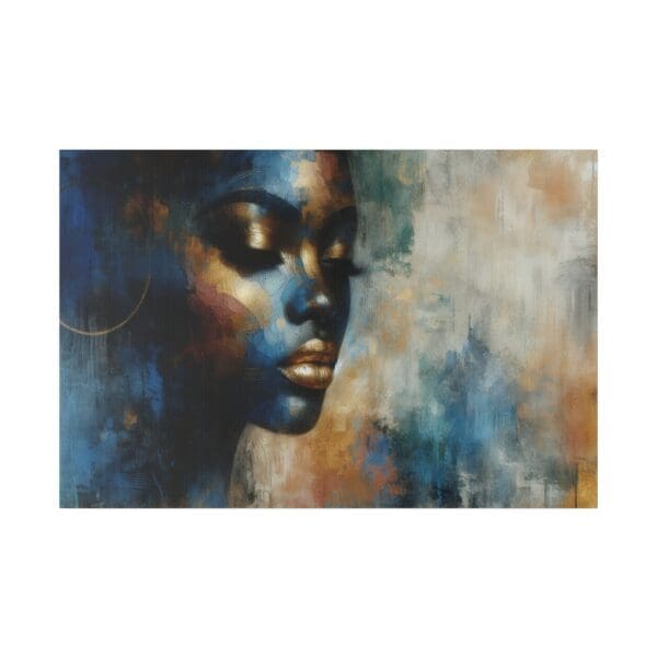 70421 - Blue Gold Beauty - Canvas, Stretched Ready to Hang! - Image 2