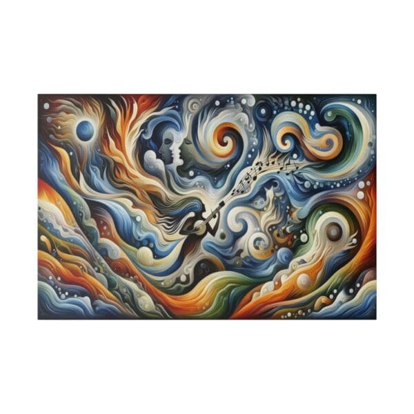 50946 - Music World Player II - Canvas, Stretched Ready to Hang!