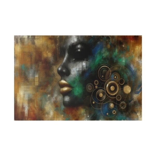 70414 - Mechanical Gold - Canvas, Stretched Ready to Hang! - Image 3