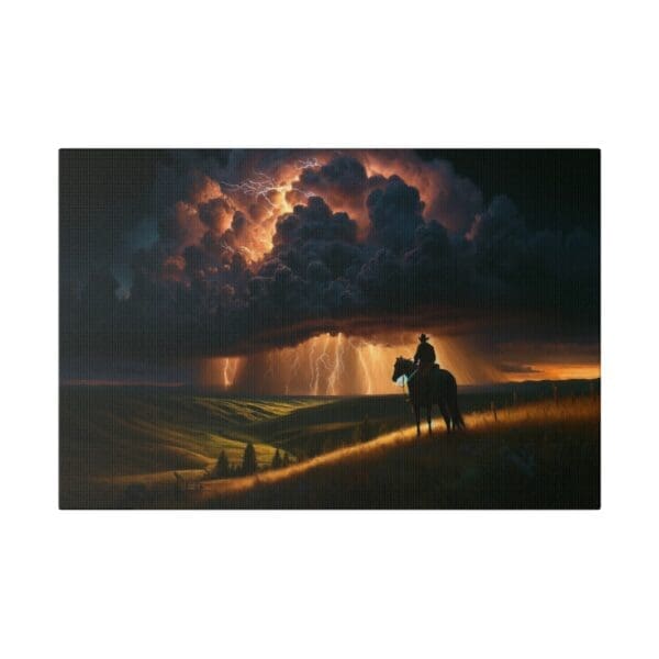 60524 - Headed To The Storm - Canvas, Stretched Ready to Hang! - Image 4