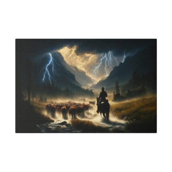60519 - Toward The Storm - Canvas, Stretched Ready to Hang! - Image 4