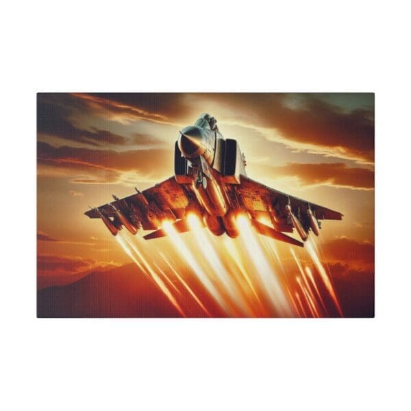 60910 - Afterburner At You II - Canvas, Stretched Ready to Hang! - Image 4