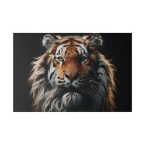 Close-up portrait of a majestic tiger.