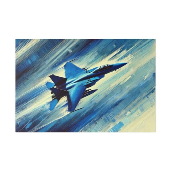 60932 - F-15 Blue Darter - Canvas, Stretched Ready to Hang! - Image 3
