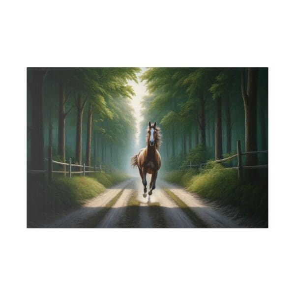 50503 - Horse Road - Canvas, Stretched Ready to Hang. - Image 2