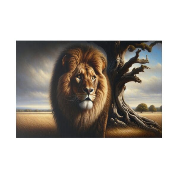 60412 - Lion Up Close II - Canvas, Stretched Ready to Hang! - Image 2