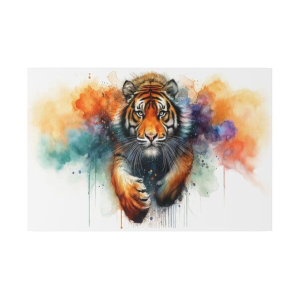 60102 - Tiger Leap II - Canvas, Stretched Ready to Hang. - Image 3