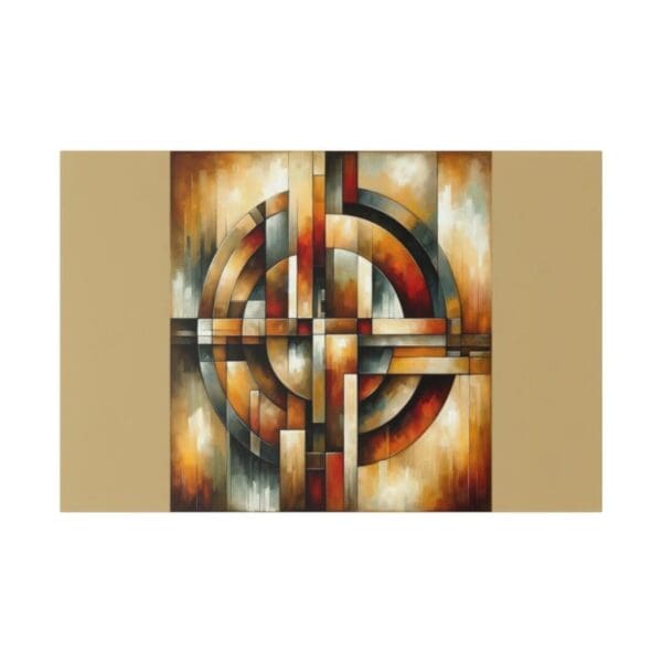 50912 - Abstract Cross - Canvas, Stretched Ready to Hang. - Image 3