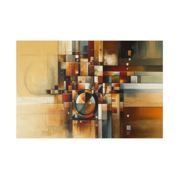 50905 - Abstract Squares - Canvas, Stretched Ready to Hang.