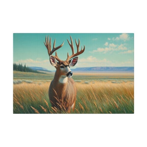 70504 - Deer Profile - Canvas, Stretched Ready to Hang! - Image 4