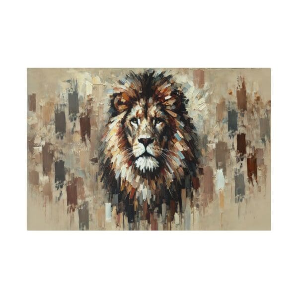 60403 - Lion King Face - Canvas, Stretched Ready to Hang! - Image 2
