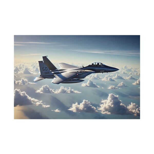 60927 - F-15 In Flight - Canvas, Stretched Ready to Hang! - Image 2