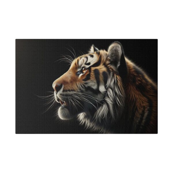 60115 - Tiger Face II - Canvas, Stretched Ready to Hang. - Image 4