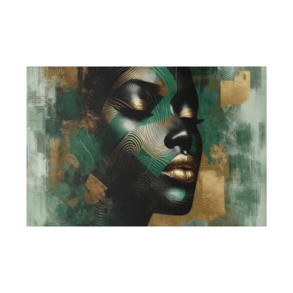 70416 - Green Beauty - Canvas, Stretched Ready to Hang! - Image 3